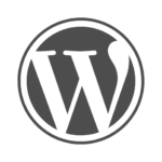 Image of a WordPress logo