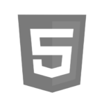 Image of an HTML logo